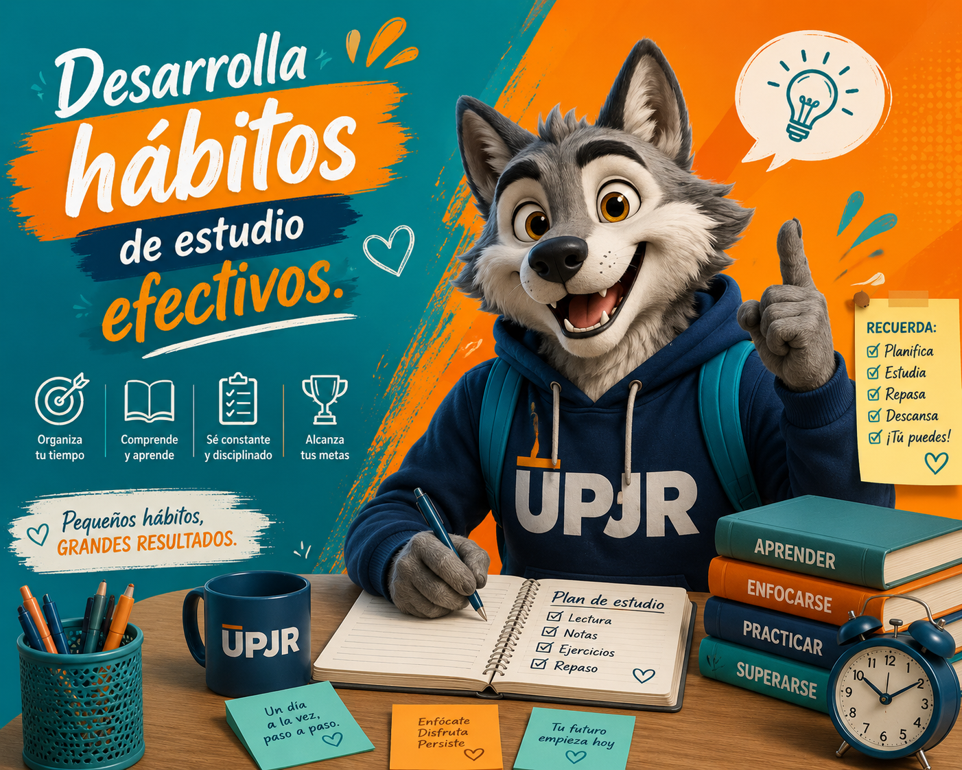 Ventaja de tomar tutoria psicopedagogica 'Desarrolla habitos de estudio efectivos' 